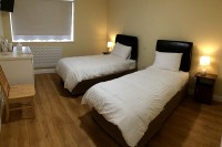 Twin bedroom in Johnny B's B&B Guest accommodation, Ballybofey, Co. Donegal, Ireland